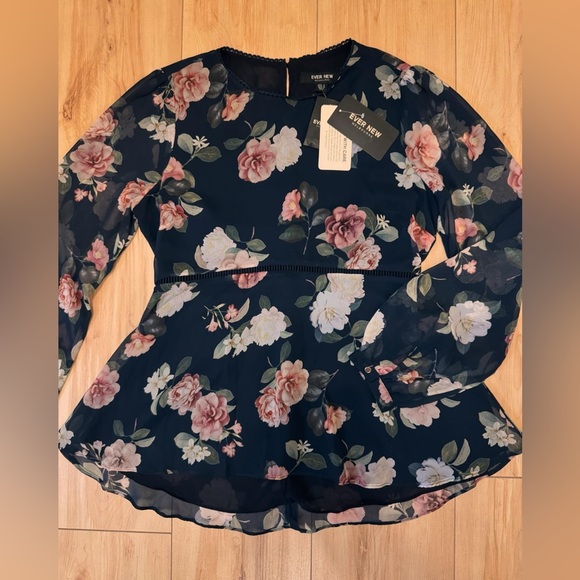 Floral blouse by Ever new - new with tag - Picture 9 of 10